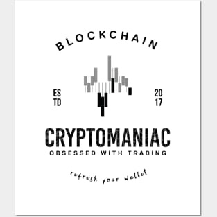 Cryptomaniac Posters and Art